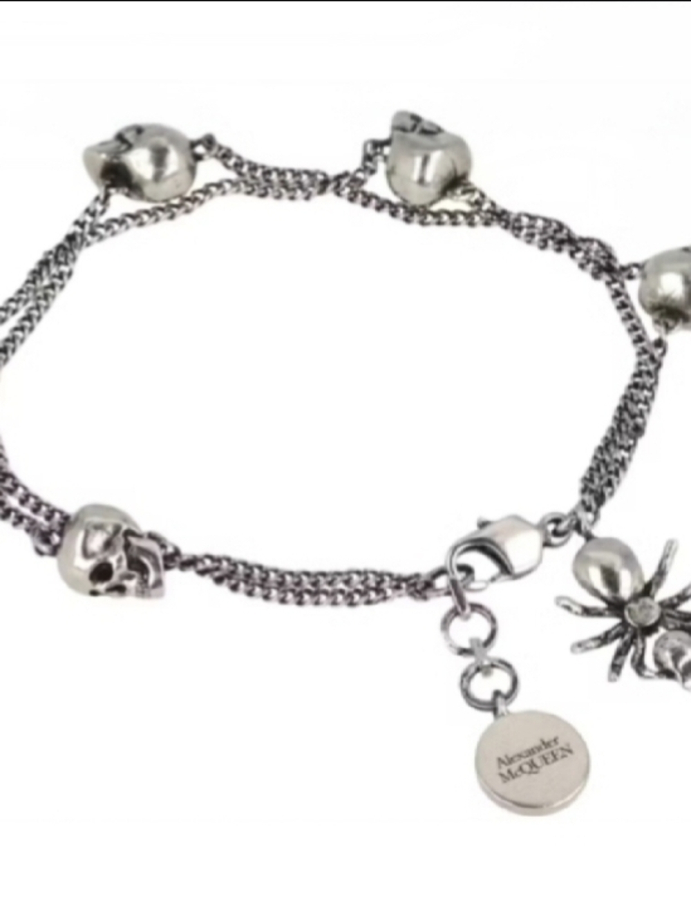 Alexander MCQUEEN Skulls and Spider bracelet - Picture 8 of 9
